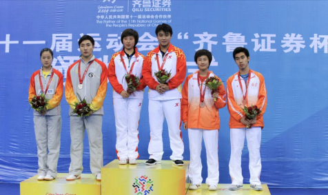 全运会混双冠军