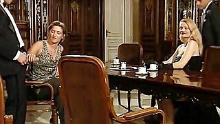 Slutty Italian Retro Milf Babes Sucking Cocks And Enjoying Foursome Hardcore