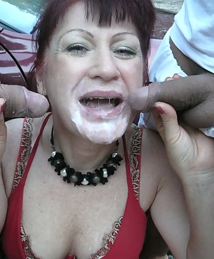 MILF Bukkake Porn Pictures