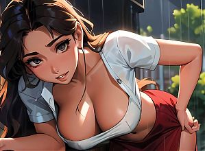 Big Boobs Sexy Indian Rainy Day Fuck