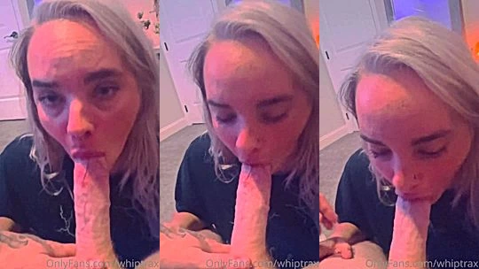 Whiptrax big dildo deepthroat blowjob video leaked