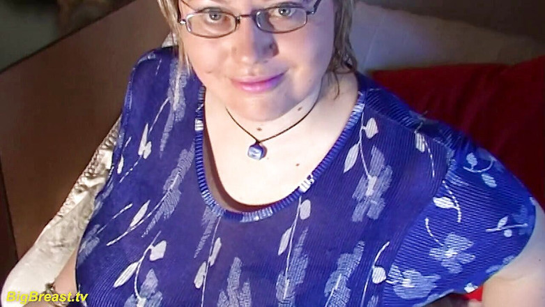 Big Breast: Horny BBW mature plays with her extreme monster tits