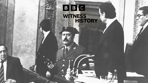 Witness History, Witness History, The storming of Spain's parliament