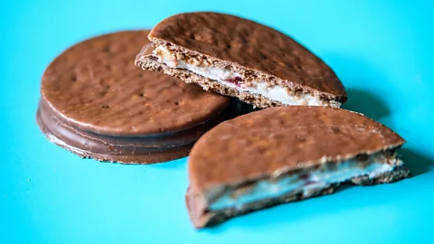 Rows of chocolate bars (Credit: Getty Images)