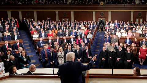 Global News Podcast, President Trump hails the golden age of America