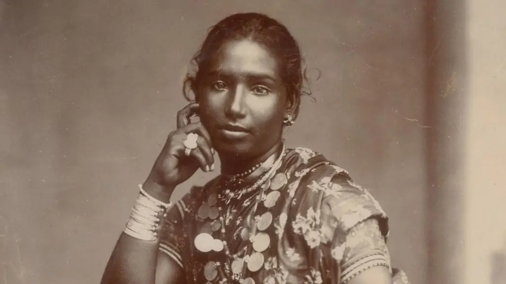 A photo of an Indian woman