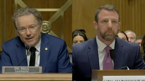 Rand Paul and Markwayne Mullin are pictured.