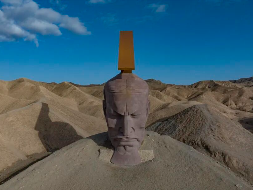 甘肃瓜州汉武帝雕像引争议,官方回应