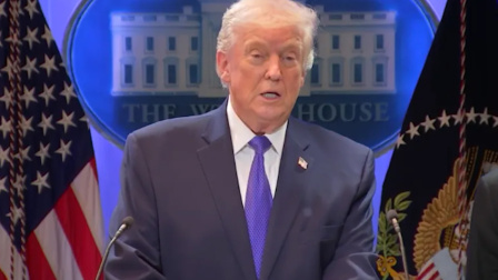 得知关税政策被判违法 特朗普暴怒