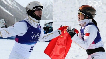 "桃心夫妇"米兰冬奥揽两金一铜，父亲被问见面礼笑了：给他俩一个大大的拥抱！ 