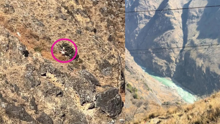 痛心！大年初五8岁男童在虎跳峡坠崖遇难，“或与山上大风有关”，知情人发声