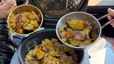 “上了高速，发现全是聪明人”！还有人带了一锅饭……