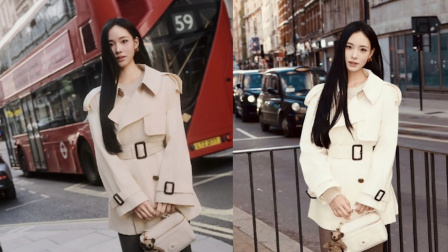 小S二女儿参加伦敦时装周