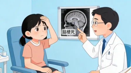 21岁女生头晕以为没睡好查出脑梗