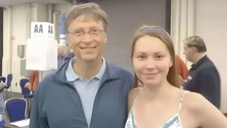 比尔·盖茨婚外情人照片曝光