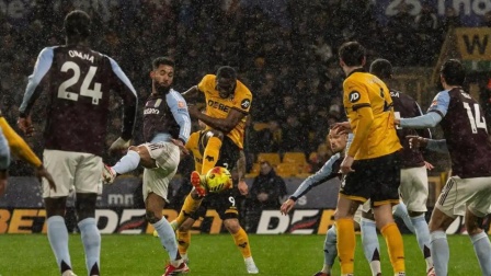 狼队2比0阿斯顿维拉