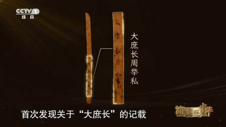 秦代简牍新发现！湖南大学揭秘周举大庶长之谜