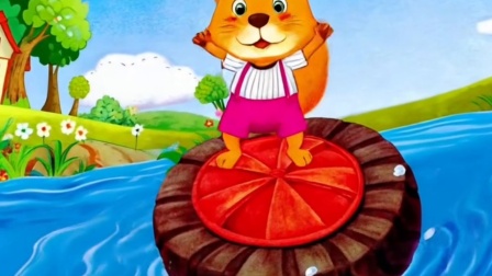 第 2集| 📕每日绘本故事《快乐轮胎》🦫一只轮胎从天而降，成了小动物们的“过山车”，滚过山谷、弹向天空，快乐根本停不下来！#绘本故事 #儿童动画 #亲子时光