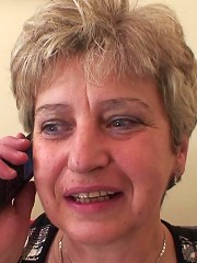 Naughty granny craves cock meat and gets a big fat slab of dick inside her body