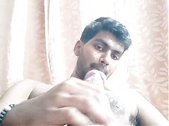 Masturbating Edging and cumshot after a week since my last video.