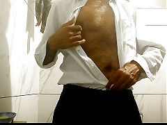 Clothes with Dick play in Bathroom