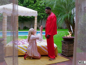 MILFY BBC-Hungry Blonde MILF Charlie Devours Ex BFs Cock