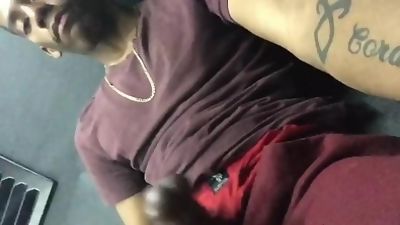 Bus, Gay, HD, Solo, On da bus