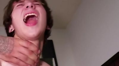 Amateur, Bareback, Boy, First Time, Straight Bait Stud Fucks Twink Bareback And Loves Gay Sex