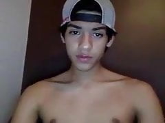 Cute Latino wanks