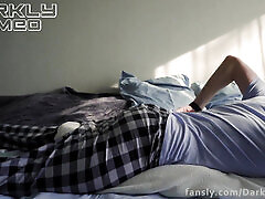 Handsome Femboy Loud Moans Come From the Bedroom, He Imagining Fuck Your Tight Ass Hole