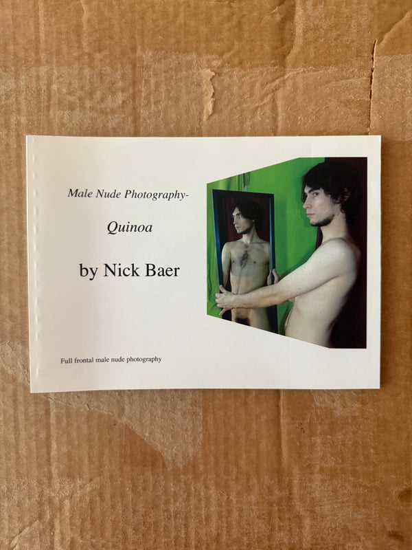 Male Nude Photography: Quinoa BY NICK BAER