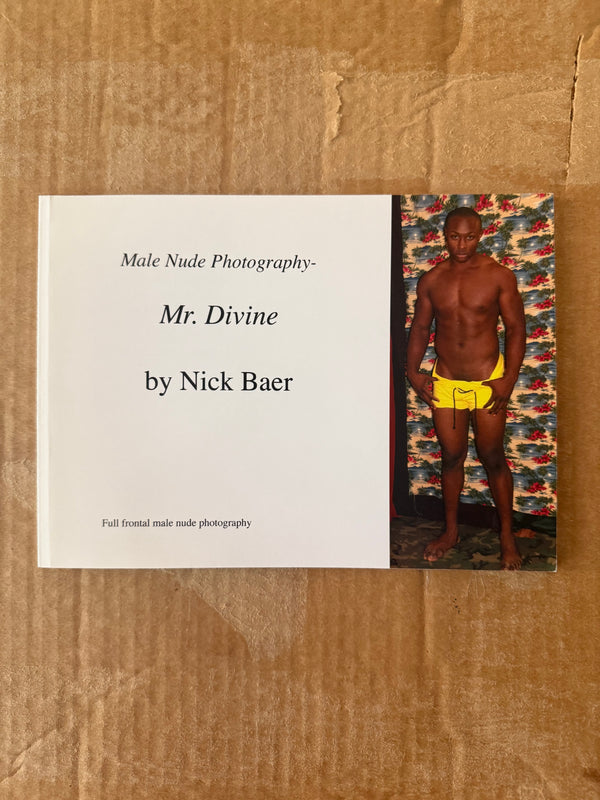Male Nude Photography: Mr. DIVINE BY NICK BAER