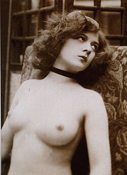 Vintage nude bust photograph of a young denuded lady.jpg