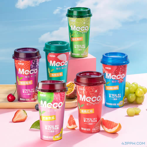 MECO 蜜谷茶饮品牌形象展示