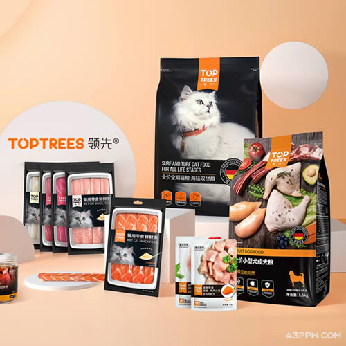 TOPTREES 领先宠食品牌形象展示