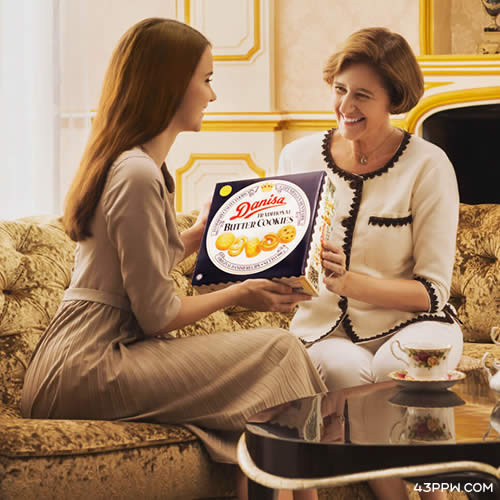 Danisa 皇冠食品品牌形象展示