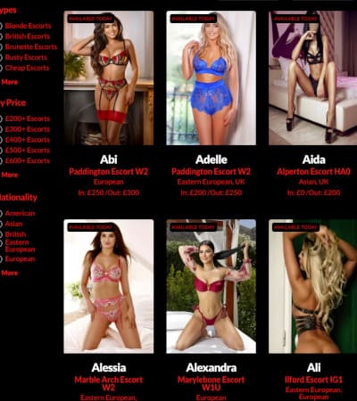 Escortss In London