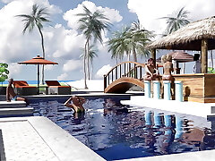 The adventurous duo #26 - Anne gave deric a deep-throat job while frolicking golf ... Johannes and Anne spend some time together